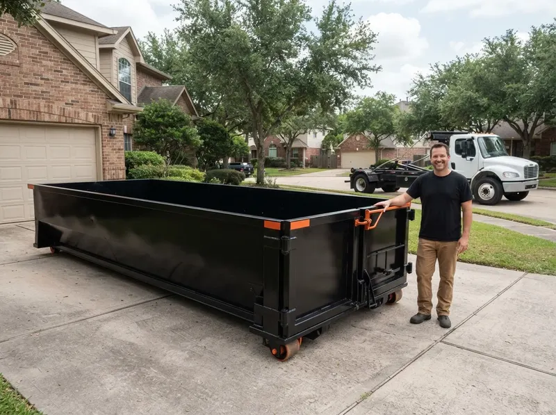 Commercial Dumpster in Houston, TX